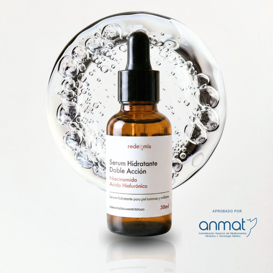 Sérum Antiojeras y Bolsas – Ácido Hialurónico + Niacinamida